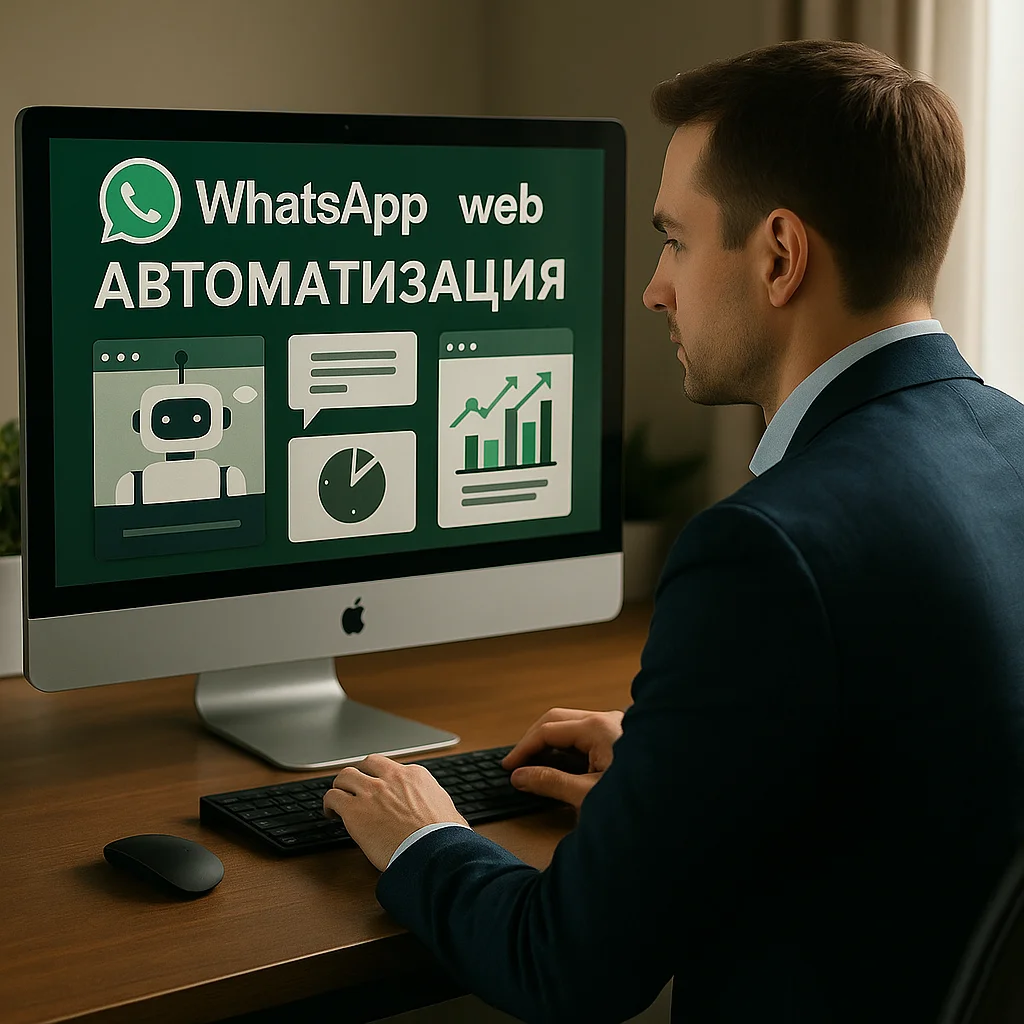 Автоматизация процессов через WhatsApp Wep
